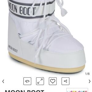 Moon Boot Women's Classic White Winter Boots